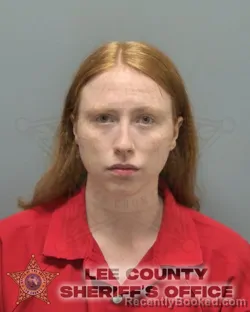 Mugshot of ERIN MARIE KELLEY booked in Lee County, Florida on July 6, 2026