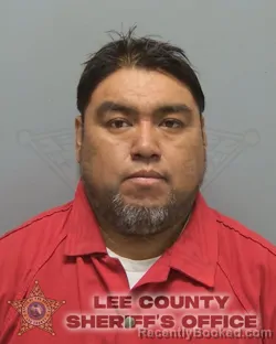 Mugshot of ANTONIO YANEZ HERNANDEZ booked in Lee County, Florida on July 6, 2026