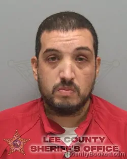 Mugshot of SANTIAGO TENORIO booked in Lee County, Florida on July 6, 2026