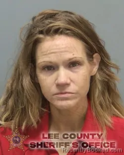 Mugshot of MEGAN ELIZABETH BARRY booked in Lee County, Florida on July 7, 2026