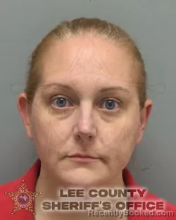 Mugshot of JULIE LYNN BROWN booked in Lee County, Florida on July 7, 2026