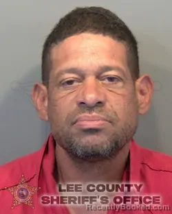 Mugshot of JOSE MANUEL SANTIAGO BURGOS booked in Lee County, Florida on July 7, 2026