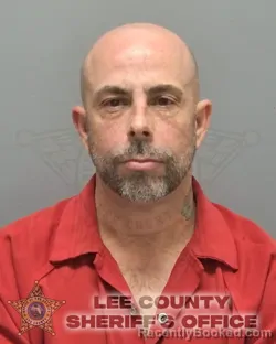 Mugshot of DAMAN THOMAS CALDWELL booked in Lee County, Florida on July 7, 2026