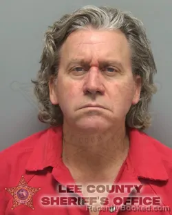Mugshot of DARREN PATRICK MORAN booked in Lee County, Florida on July 7, 2026