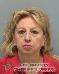 Mugshot of CECILIA CARMEN ROSS booked in Lee County, Florida on July 7, 2026