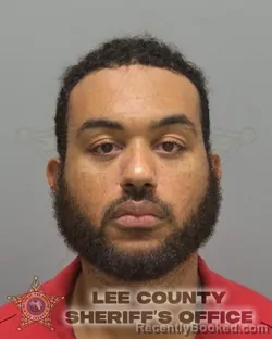Mugshot of CHRISTOPHER FELIX SANTOS booked in Lee County, Florida on July 8, 2026