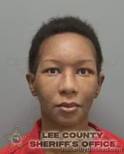 Mugshot of TAJ MONET MITCHELL booked in Lee County, Florida on July 8, 2026