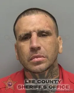 Mugshot of JESUS ANTONIO CASAS booked in Lee County, Florida on July 8, 2026