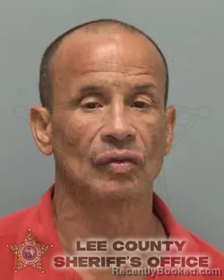 Mugshot of EDWARDO MARTINEZ JR booked in Lee County, Florida on July 8, 2026