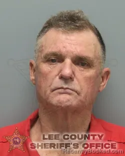 Mugshot of ROBERT TOURNIER booked in Lee County, Florida on July 9, 2026