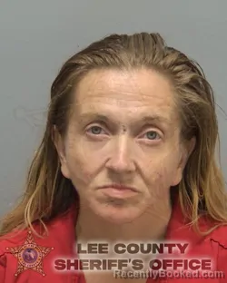 Mugshot of MICHELLE LYNNE MAGYAR booked in Lee County, Florida on July 9, 2026