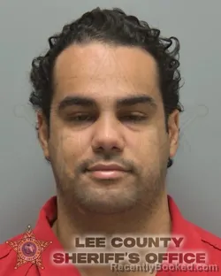 Mugshot of ANDY LUIS GARCIA booked in Lee County, Florida on July 9, 2026