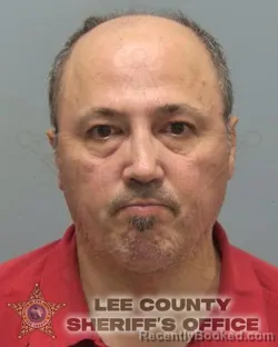 Mugshot of ELTON APOSTOLI booked in Lee County, Florida on July 9, 2026