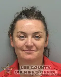Mugshot of MEGAN COLLEEN BRANCATELLI booked in Lee County, Florida on July 9, 2026