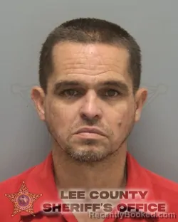 Mugshot of LAZARO MICHEL ACOSTA booked in Lee County, Florida on July 9, 2026