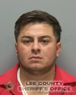 Mugshot of MARIO YAREK QUINTANILLA LARA booked in Lee County, Florida on July 9, 2026