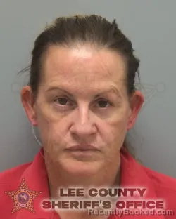 Mugshot of JESSICA ANN HALL booked in Lee County, Florida on July 10, 2026