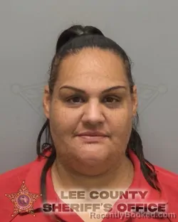 Mugshot of JENNIFFER ZAMORA booked in Lee County, Florida on July 10, 2026