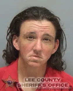Mugshot of REBECCA ELIZABETH SHRADER booked in Lee County, Florida on July 10, 2026