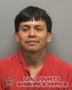 Mugshot of RICARDO MATIAS RAMOS booked in Lee County, Florida on July 11, 2026