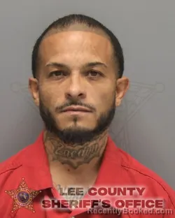 Mugshot of CHRISTIAN CARABALLO booked in Lee County, Florida on July 11, 2026
