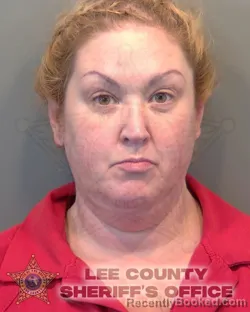 Mugshot of CHRISTIE NICOLE CARLILL booked in Lee County, Florida on July 11, 2026