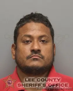 Mugshot of HECTOR JOVANY HERNANDEZ HERNANDEZ booked in Lee County, Florida on July 11, 2026