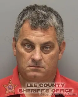 Mugshot of CHRISTOPHER MAVROTHERIS booked in Lee County, Florida on July 12, 2026