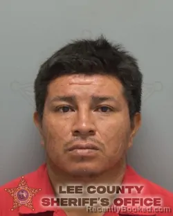 Mugshot of JAIME JOSE JR FELIPE booked in Lee County, Florida on July 12, 2026