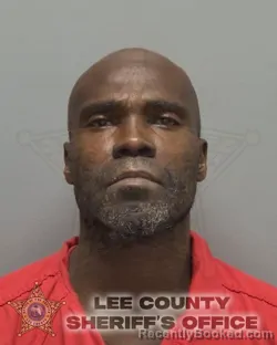 Mugshot of DANIEL EMMANUEL JAMES booked in Lee County, Florida on July 12, 2026