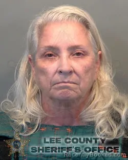 Mugshot of MIRANDA DEANNA JOHNSON booked in Lee County, Florida on July 12, 2026