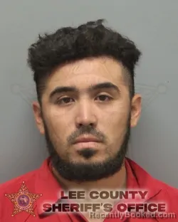 Mugshot of MICHAEL ADRIAN BETACOURT HERNANDEZ booked in Lee County, Florida on July 12, 2026
