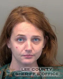 Mugshot of RAYNE TATJANNA ASLESON booked in Lee County, Florida on July 13, 2026