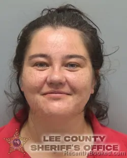 Mugshot of ALLISSA LYNNE FELLERS booked in Lee County, Florida on July 13, 2026