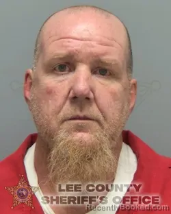 Mugshot of KEITH OGLESBEE booked in Lee County, Florida on July 13, 2026