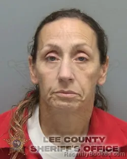 Mugshot of AUDRA MARIE PALUMBO booked in Lee County, Florida on July 13, 2026