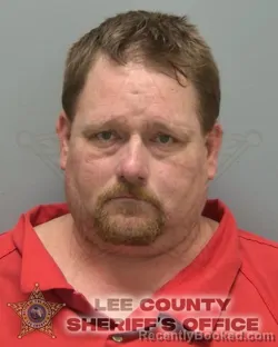 Mugshot of CHRISTOPHER LINDSAY MICHALEK booked in Lee County, Florida on July 13, 2026