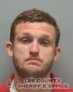 Mugshot of COREY ALLEN MCDONALD booked in Lee County, Florida on July 13, 2026
