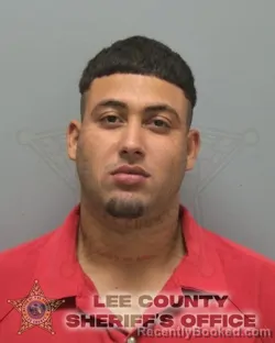 Mugshot of LUIS TOMAS DIAZ MARTINEZ booked in Lee County, Florida on July 14, 2026
