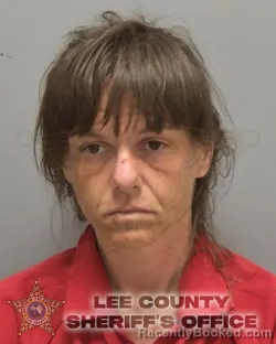 Mugshot of ALICIA CARYN SORCI booked in Lee County, Florida on July 14, 2026