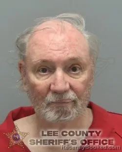Mugshot of GERALD LEE MORRIS booked in Lee County, Florida on July 14, 2026