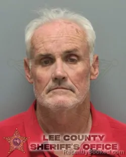 Mugshot of KEVIN MICHAEL BURNETT booked in Lee County, Florida on July 14, 2026