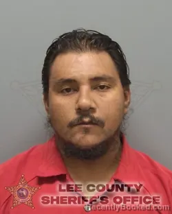 Mugshot of LUIS ANGEL LOPEZ booked in Lee County, Florida on July 14, 2026