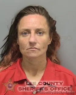 Mugshot of TIA LYNN LUNDQUIST booked in Lee County, Florida on July 15, 2026