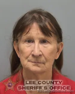 Mugshot of SUE ANN FORTENBERRY booked in Lee County, Florida on July 21, 2026