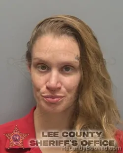 Mugshot of JULIA LYNN VANHOUTEN booked in Lee County, Florida on July 23, 2026