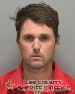 Mugshot of Anthony Cole Salemi booked in Lee County, Florida on July 31, 2026