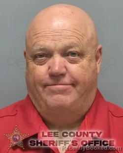 Mugshot of Walter Joseph Bricker booked in Lee County, Florida on July 31, 2026
