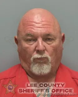 Mugshot of Francis Scott Cummins booked in Lee County, Florida on July 31, 2026