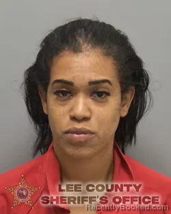 Mugshot of Yeni Vedey Hinojosa booked in Lee County, Florida on July 31, 2026